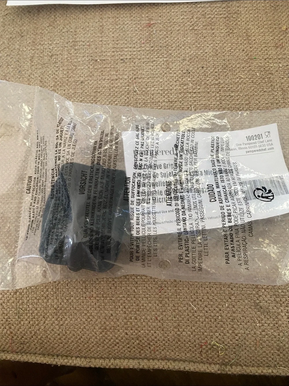 Pampered Chef Microwave Grip Set NIP